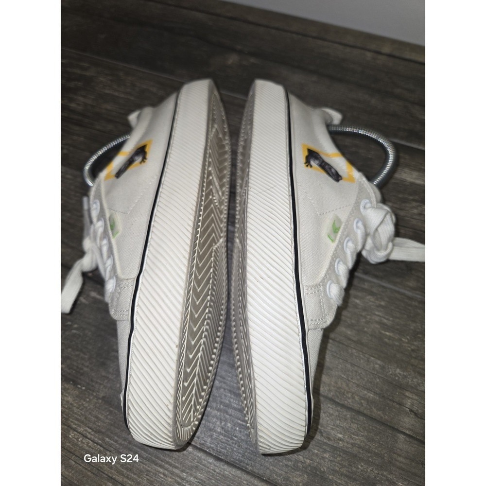 CARIUMA National Geographic Gecko Low Canvas Sneaker Men's 6.5/Women's 8 Size - Picture 9 of 10